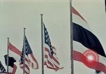 Standbild USA Präsident Richard Nixon Thailand, 1969, aus Sekunde 19 historischem Filmmaterial Videoclip 65675036419
