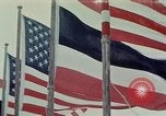Standbild USA Präsident Richard Nixon Thailand, 1969, aus Sekunde 31 historischem Filmmaterial Videoclip 65675036419
