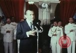 Standbild USA Präsident Richard Nixon Thailand, 1969, aus Sekunde 44 historischem Filmmaterial Videoclip 65675036420
