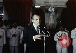 Standbild USA Präsident Richard Nixon Thailand, 1969, aus Sekunde 46 historischem Filmmaterial Videoclip 65675036420