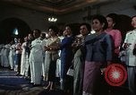 Standbild USA Präsident Richard Nixon Thailand, 1969, aus Sekunde 61 historischem Filmmaterial Videoclip 65675036420