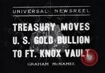 Standbild US-Regierung Gold Bars bei uns Minze Philadelphia Pennsylvania USA, 1937, aus Sekunde 1 historischem Filmmaterial Videoclip 65675036425