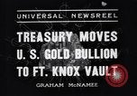 Standbild US-Regierung Gold Bars bei uns Minze Philadelphia Pennsylvania USA, 1937, aus Sekunde 7 historischem Filmmaterial Videoclip 65675036425