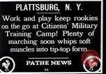 Image Les citoyens Camp d'entraînement militaire Plattsburgh New York USA, 1914, de la seconde 6 séquences d'archives historiques vidéo 65675036432