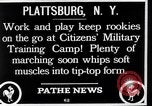 Image Les citoyens Camp d'entraînement militaire Plattsburgh New York USA, 1914, de la seconde 8 séquences d'archives historiques vidéo 65675036432