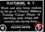Image Les citoyens Camp d'entraînement militaire Plattsburgh New York USA, 1914, de la seconde 12 séquences d'archives historiques vidéo 65675036432