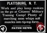 Image Les citoyens Camp d'entraînement militaire Plattsburgh New York USA, 1914, de la seconde 15 séquences d'archives historiques vidéo 65675036432