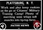 Image Les citoyens Camp d'entraînement militaire Plattsburgh New York USA, 1914, de la seconde 16 séquences d'archives historiques vidéo 65675036432