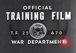 Image Organisation de l'armée des Etats-Unis United States USA, 1942, de la seconde 4 séquences d'archives historiques vidéo 65675036435