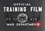 Image Organisation de l'armée des Etats-Unis United States USA, 1942, de la seconde 5 séquences d'archives historiques vidéo 65675036435