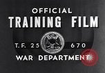 Image Organisation de l'armée des Etats-Unis United States USA, 1942, de la seconde 7 séquences d'archives historiques vidéo 65675036435