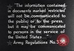 Image Organisation de l'armée des Etats-Unis United States USA, 1942, de la seconde 16 séquences d'archives historiques vidéo 65675036435
