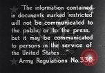 Image Organisation de l'armée des Etats-Unis United States USA, 1942, de la seconde 17 séquences d'archives historiques vidéo 65675036435