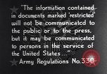 Image Organisation de l'armée des Etats-Unis United States USA, 1942, de la seconde 18 séquences d'archives historiques vidéo 65675036435