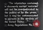 Image Organisation de l'armée des Etats-Unis United States USA, 1942, de la seconde 23 séquences d'archives historiques vidéo 65675036435