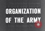 Image Organisation de l'armée des Etats-Unis United States USA, 1942, de la seconde 24 séquences d'archives historiques vidéo 65675036435