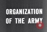 Image Organisation de l'armée des Etats-Unis United States USA, 1942, de la seconde 26 séquences d'archives historiques vidéo 65675036435