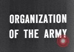 Image Organisation de l'armée des Etats-Unis United States USA, 1942, de la seconde 33 séquences d'archives historiques vidéo 65675036435