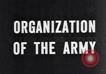 Image Organisation de l'armée des Etats-Unis United States USA, 1942, de la seconde 34 séquences d'archives historiques vidéo 65675036435