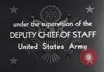 Image Organisation de l'armée des Etats-Unis United States USA, 1942, de la seconde 47 séquences d'archives historiques vidéo 65675036435