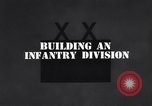 Image la formation dans l'armée des États-Unis United States USA, 1942, de la seconde 9 séquences d'archives historiques vidéo 65675036440