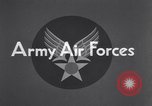 Image formation dans United States Army Air Force United States USA, 1942, de la seconde 3 séquences d'archives historiques vidéo 65675036441