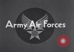 Image formation dans United States Army Air Force United States USA, 1942, de la seconde 4 séquences d'archives historiques vidéo 65675036441