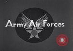 Image formation dans United States Army Air Force United States USA, 1942, de la seconde 5 séquences d'archives historiques vidéo 65675036441
