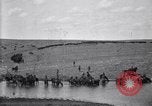 Immagine di Stati Uniti Esercito 8° reggimento di cavalleria acqua i loro cavalli dopo manovre Marfa Texas USA, 1923, secondo 61 filmato di repertorio 65675036447