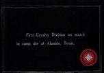 Image of U.S. Army 7th and 8th Cavalry Regiments on maneuvers in Marfa Texas Texas United States USA, 1923, second 1 stock footage video 65675036450
