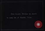 Image of U.S. Army 7th and 8th Cavalry Regiments on maneuvers in Marfa Texas Texas United States USA, 1923, second 4 stock footage video 65675036450