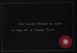 Image of U.S. Army 7th and 8th Cavalry Regiments on maneuvers in Marfa Texas Texas United States USA, 1923, second 5 stock footage video 65675036450