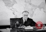 Image of President Franklin Roosevelt discusses Pearl Harbor attack Washington DC USA, 1942, second 5 stock footage video 65675036454