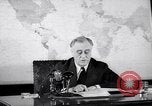 Image of President Franklin Roosevelt discusses Pearl Harbor attack Washington DC USA, 1942, second 29 stock footage video 65675036454