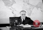 Image of President Franklin Roosevelt discusses Pearl Harbor attack Washington DC USA, 1942, second 58 stock footage video 65675036454