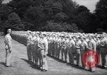 Immagine di Party in giardino per soldati statunitensi Washington DC USA, 1942, secondo 26 filmato di repertorio 65675036462