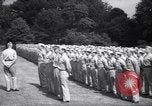 Immagine di Party in giardino per soldati statunitensi Washington DC USA, 1942, secondo 28 filmato di repertorio 65675036462
