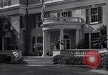 Image of Car arrives at Springwood Hyde Park New York USA, 1936, second 3 stock footage video 65675036471