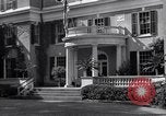 Image of Car arrives at Springwood Hyde Park New York USA, 1936, second 11 stock footage video 65675036471