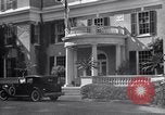 Image of Car arrives at Springwood Hyde Park New York USA, 1936, second 17 stock footage video 65675036471