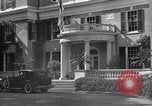 Image of Car arrives at Springwood Hyde Park New York USA, 1936, second 19 stock footage video 65675036471