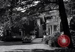 Image of Car arrives at Springwood Hyde Park New York USA, 1936, second 41 stock footage video 65675036471