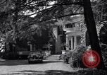 Image of Car arrives at Springwood Hyde Park New York USA, 1936, second 42 stock footage video 65675036471