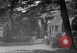 Image of Car arrives at Springwood Hyde Park New York USA, 1936, second 50 stock footage video 65675036471