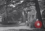 Image of Car arrives at Springwood Hyde Park New York USA, 1936, second 52 stock footage video 65675036471