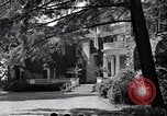 Image of Car arrives at Springwood Hyde Park New York USA, 1936, second 53 stock footage video 65675036471