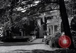 Image of Car arrives at Springwood Hyde Park New York USA, 1936, second 54 stock footage video 65675036471