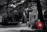 Image of Car arrives at Springwood Hyde Park New York USA, 1936, second 58 stock footage video 65675036471