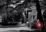Image of Car arrives at Springwood Hyde Park New York USA, 1936, second 59 stock footage video 65675036471