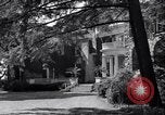 Image of Car arrives at Springwood Hyde Park New York USA, 1936, second 61 stock footage video 65675036471